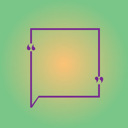 flat design empty esp template vector image