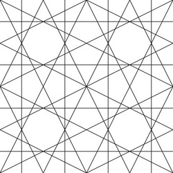 intersecting lines geometric seamless pattern vector image