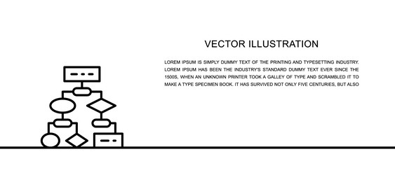 algorithm coding block schemes one line vector image