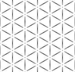 Seamless hexagons and triangles pattern vector