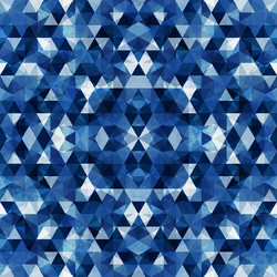 triangular mosaic colorful background vector