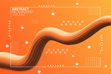 abstract background dynamic fluid shape vector image