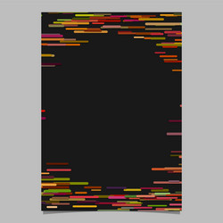 abstract irregular horizontal rounded stripe vector