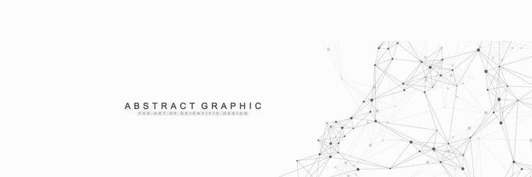 Abstract Tech Connection – Network Dots vector image