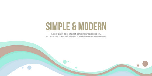 abstract background header website wave style vector image