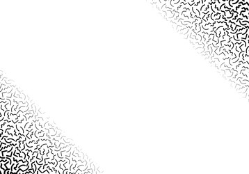 background with abstract memphis line pattern vector image