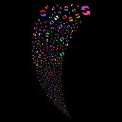 refresh random stream vector image