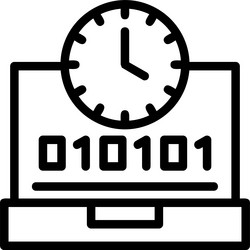 swift flex linear style icon design vector image