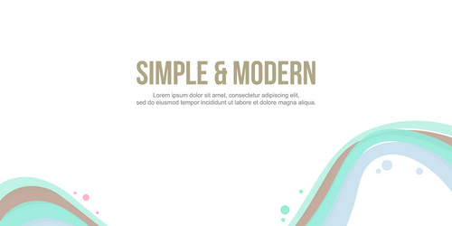 Collection abstract background header website vector