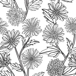 floral seamless pattern Vector Image