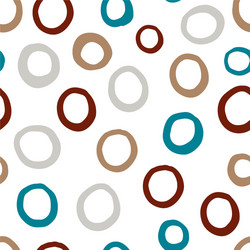seamless abstract pattern art texture with hand vector image