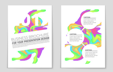abstract layout background set for art vector image