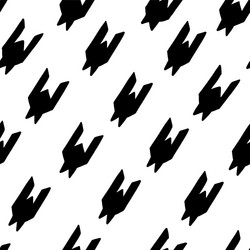 seamless abstract pattern art texture with hand vector image