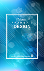 abstract geometric colorful background with high vector image