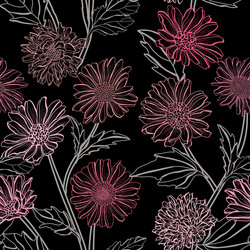floral seamless pattern Vector Image