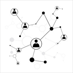 Network Connection vector image