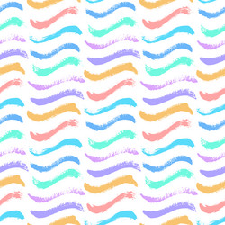 waves pattern seamless colorful backdrop vector image