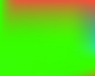 gradient mesh painted in different colors vector image
