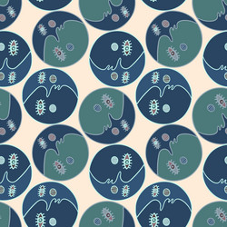 seamless abstract pattern with colorful vector image