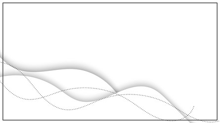 abstract fluid shape color and dot line on white vector image