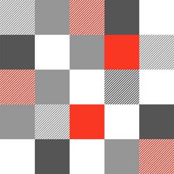 seamless pattern with squares vector image