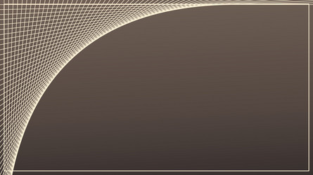 abstract lines with frame elements on brown vector image