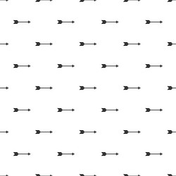 bow arrow pattern simple style vector image