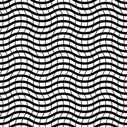 Geometrical pattern with distorted grid mesh vector