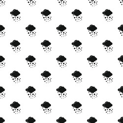 hail pattern simple style vector image