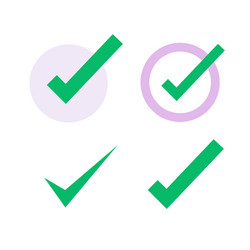 check mark or tick checkbox icon checkmark vector image