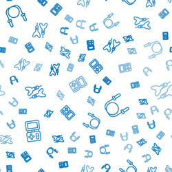 set line tetris electronic game jump rope vector image