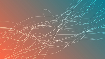 abstract gradient background with wave beams vector image