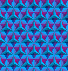 triangular geometric seamless pattern vector image