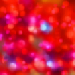 red background with abstract shapes eps 8 vector image