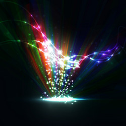 abstract eps10 creative dynamic element light vector image