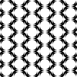 Design seamless monochrome vertical zigzag pattern vector