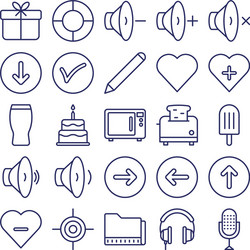 web and user interface isolated icon vector