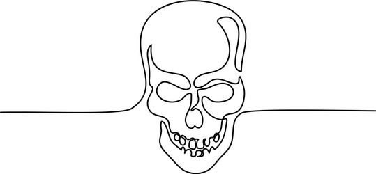 Contour drawing continuous one line with human Vector Image