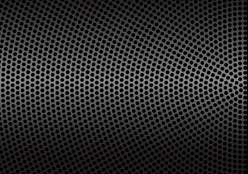 abstract gray metal circle mesh pattern background vector