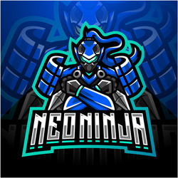 Gamer Ninja Mascot Logo Gamer Ninja eSports Logo Gaming Logo - Lobotz LTD