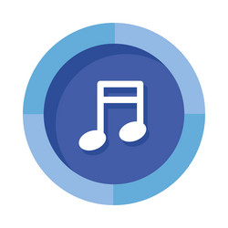 ui ux element player music vector image