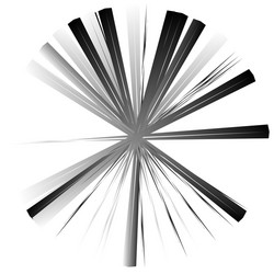 edgy angular geometric element abstract circular vector image