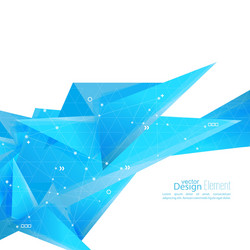 Abstract background with geometric shapes vector