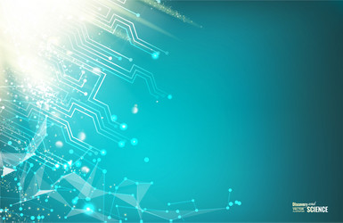 Abstract Circuit Board Background vector image