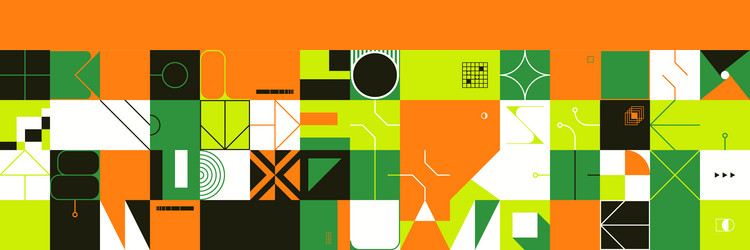 Geometric Pattern Background vector image