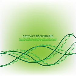 abstract background color flow lines vector image