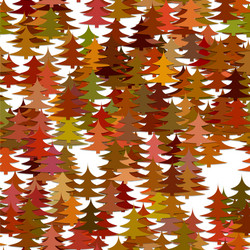 color abstract random autumn forest background vector