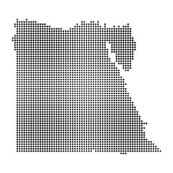 Egypt map Royalty Free Vector Image - VectorStock