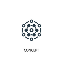 concept icon simple element vector