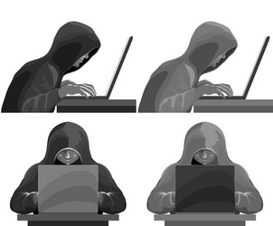 Cyberattack Hacker Data Theft vector image